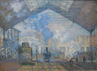 Gare Saint-Lazare Claude Monet